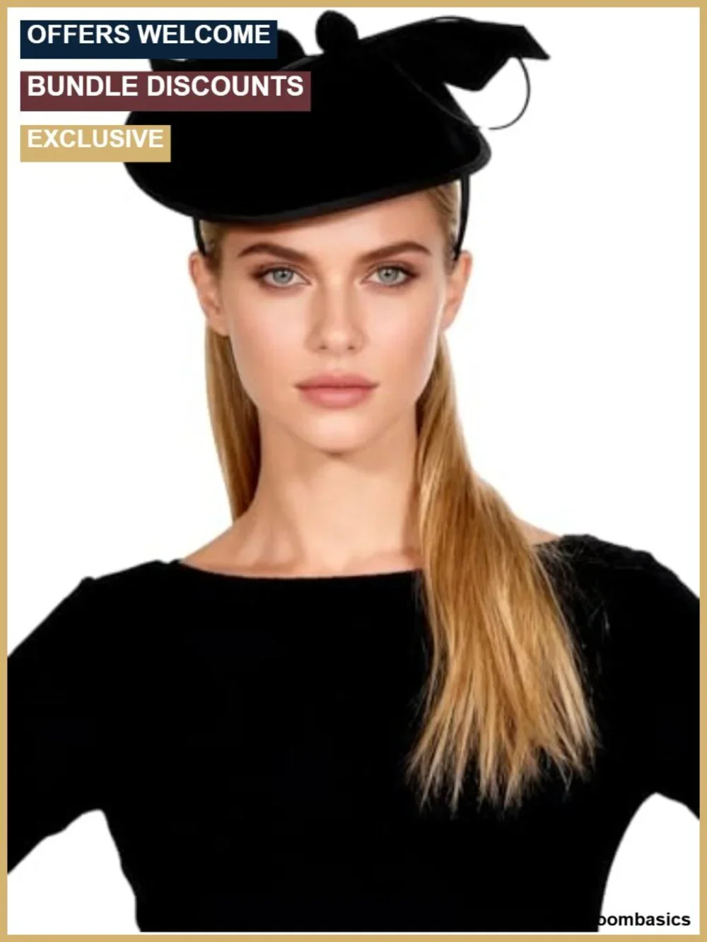 Vintage Wool Fedora Hat Adjustable Horse Racing Festival Fascinator